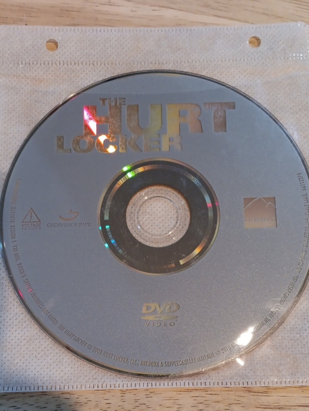 The Hurt Locker DVD *NO CASE*